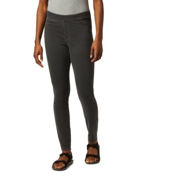 Columbia Ženske Tajice - Pinnacle Peak Twill Sive Svijetlo Plave | YWXA-78642